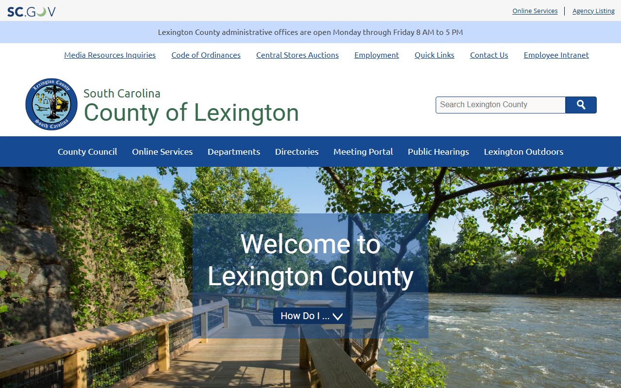 Lexington County court records official county website